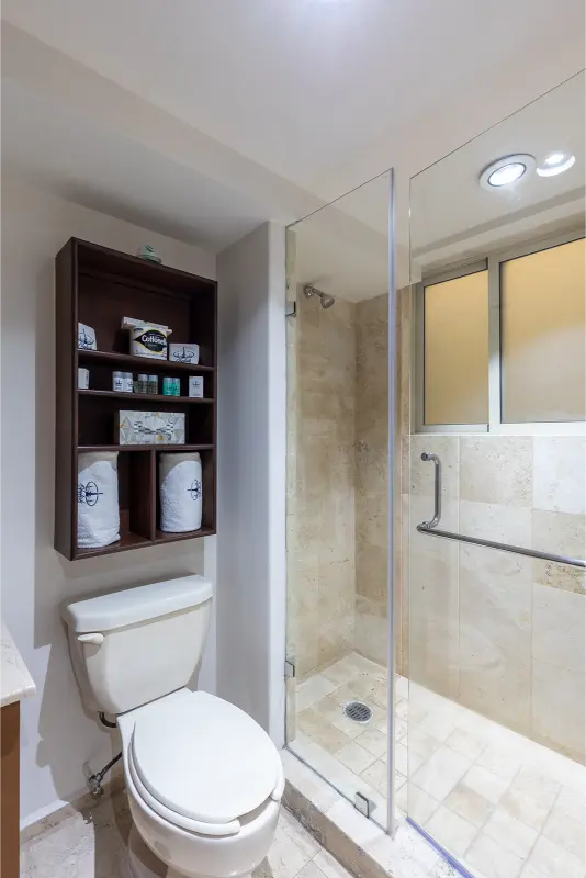 Polanco hotel bathroom spaces - Obelisk Suites - Mexico