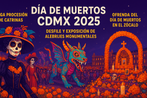 día de muertos CDMX 2025